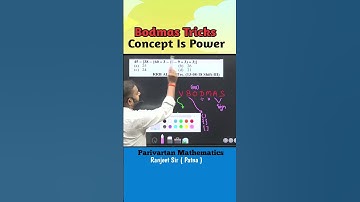 BODMAS Tricks //Ranjeet sir Patna||#tricks #chsl  #math #ntpc#trending #railway #alp #shorts#mts