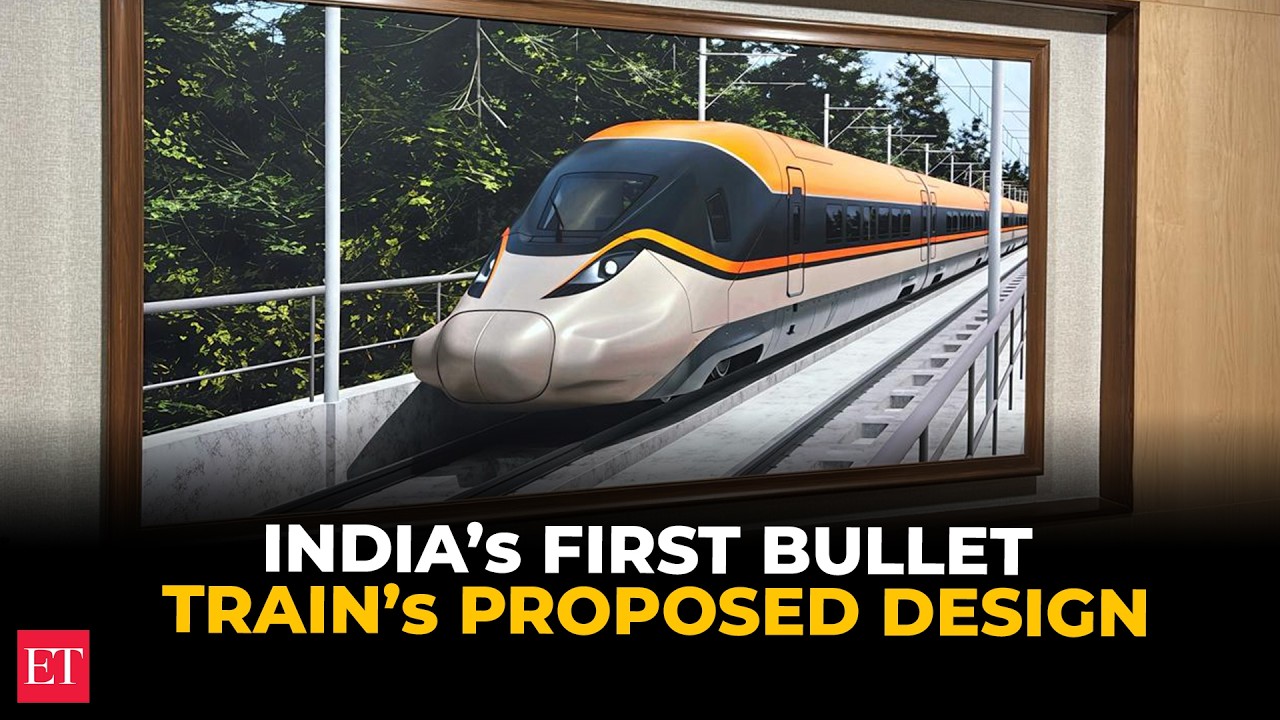 Proposed look of India’s first ‘Vande Bullet’ train revealed ahead of ...