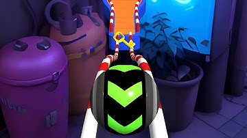 Sky Rolling Ball 3D Gameplay Speedrun Max All Levels 84