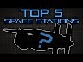 Top Five Sci-Fi Space Stations