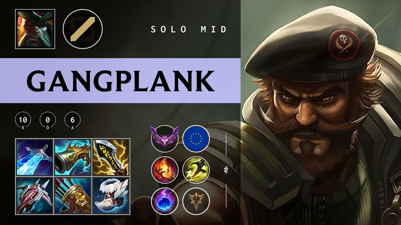 Gangplank Mid vs Veigar - EUW Master Patch 25.24