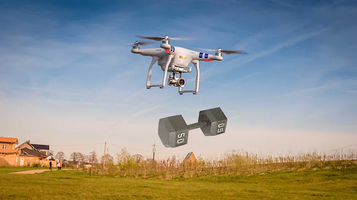 DJI Phantom 3 Payload Test | How much Can Phantom 3 Pick Up?