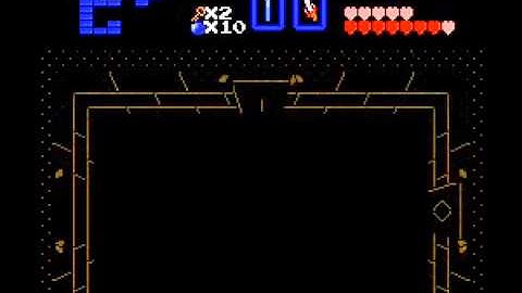 Legend of Zelda, The (NES / Nintendo) Dungeon 6 The Dragon - Vizzed.com GamePlay