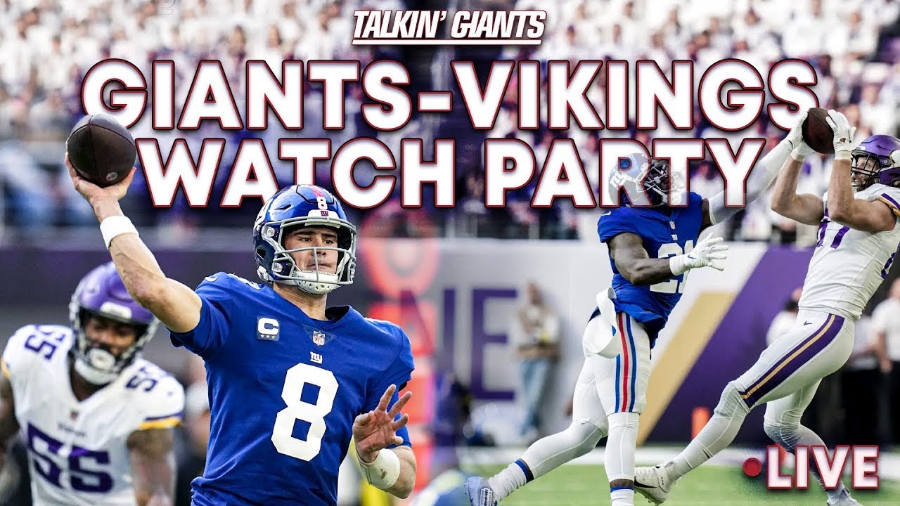 giants vikings live