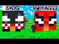 CASA DI SPIDERMAN vs CASA DI VENOM - MINECRAFT ITA