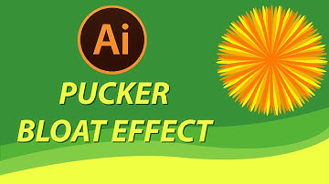 Master the Pucker and Bloat Effect in Adobe Illustrator with this Easy Tutorial!