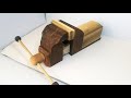 Wooden Vise - Woodworking project | Scheppach band saw