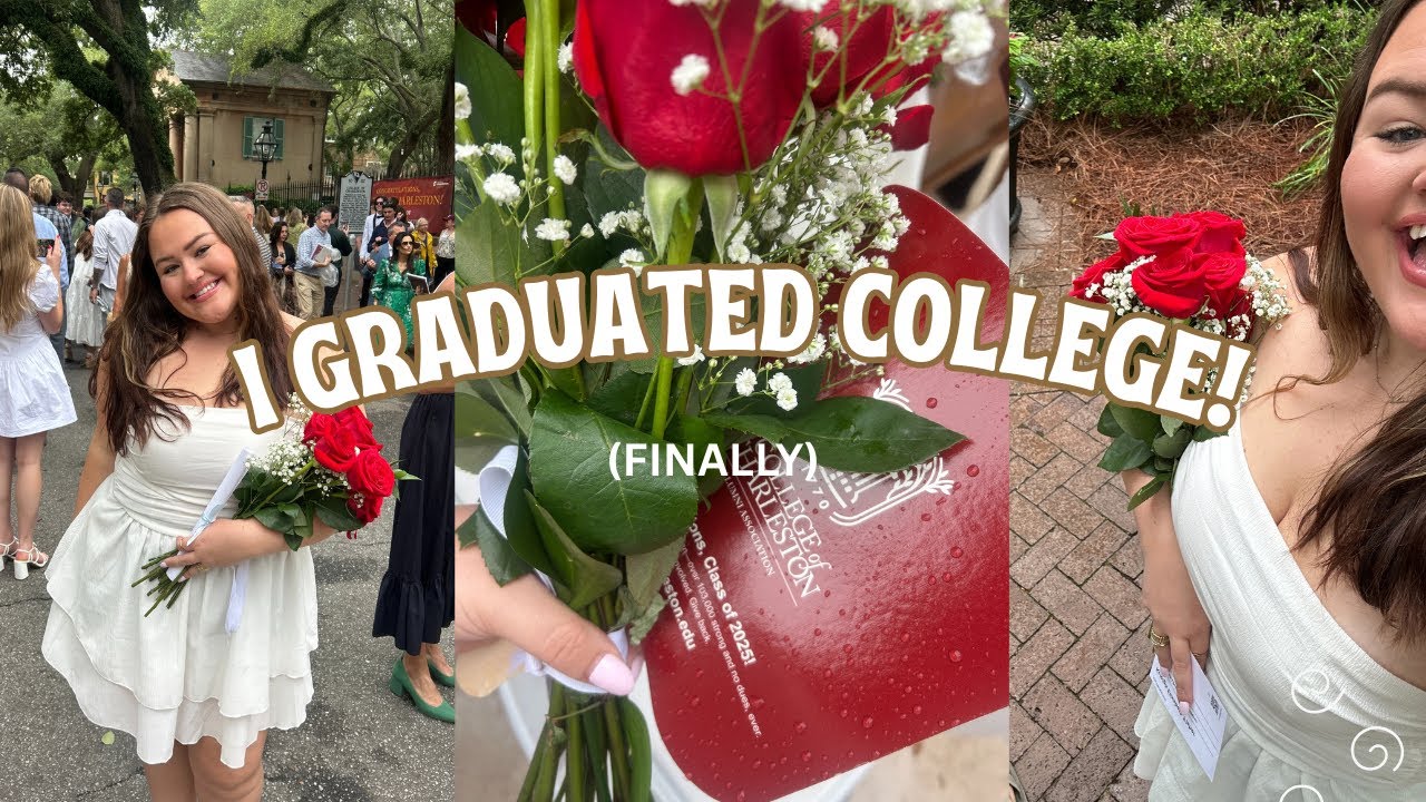 I GRADUATED COLLEGE | graduation day vlog + college q&a - YouTube
