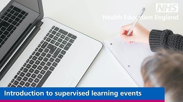 Introduction to supervised learning events