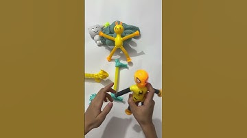 Robots Yellow Pop Sound ASMR Creating satisfying POP #asmrsounds #satisfying #relaxing #creative