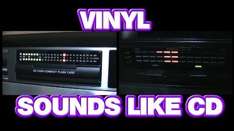 DA-3000 and dbx 3BX DS: Vinyl sounds like CD