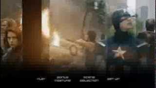 Menu DVD Os Vingadores (The Avengers)