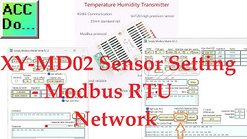 Master XY-MD02 Sensor Setup: Modbus RTU Network Guide