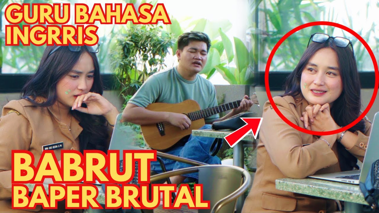 BABRUT ( BAPER BRUTAL ) GURU CANTIK INI PINTER BAHASA INGGRIS