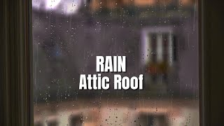 💤☔️ Delta Binaural Beats ~ Rain on Attic Roof