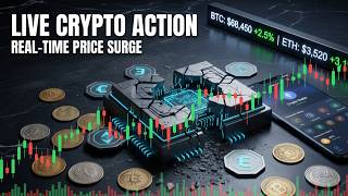 LIVE Crypto Action 🔴 BTC & ETH Real-Time Price Surge