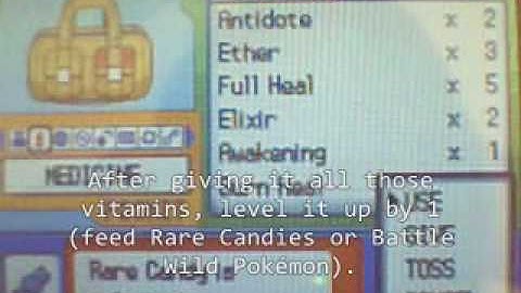 Q&A - Evolving Eevee into Espeon [Pokémon Diamond/Pearl]