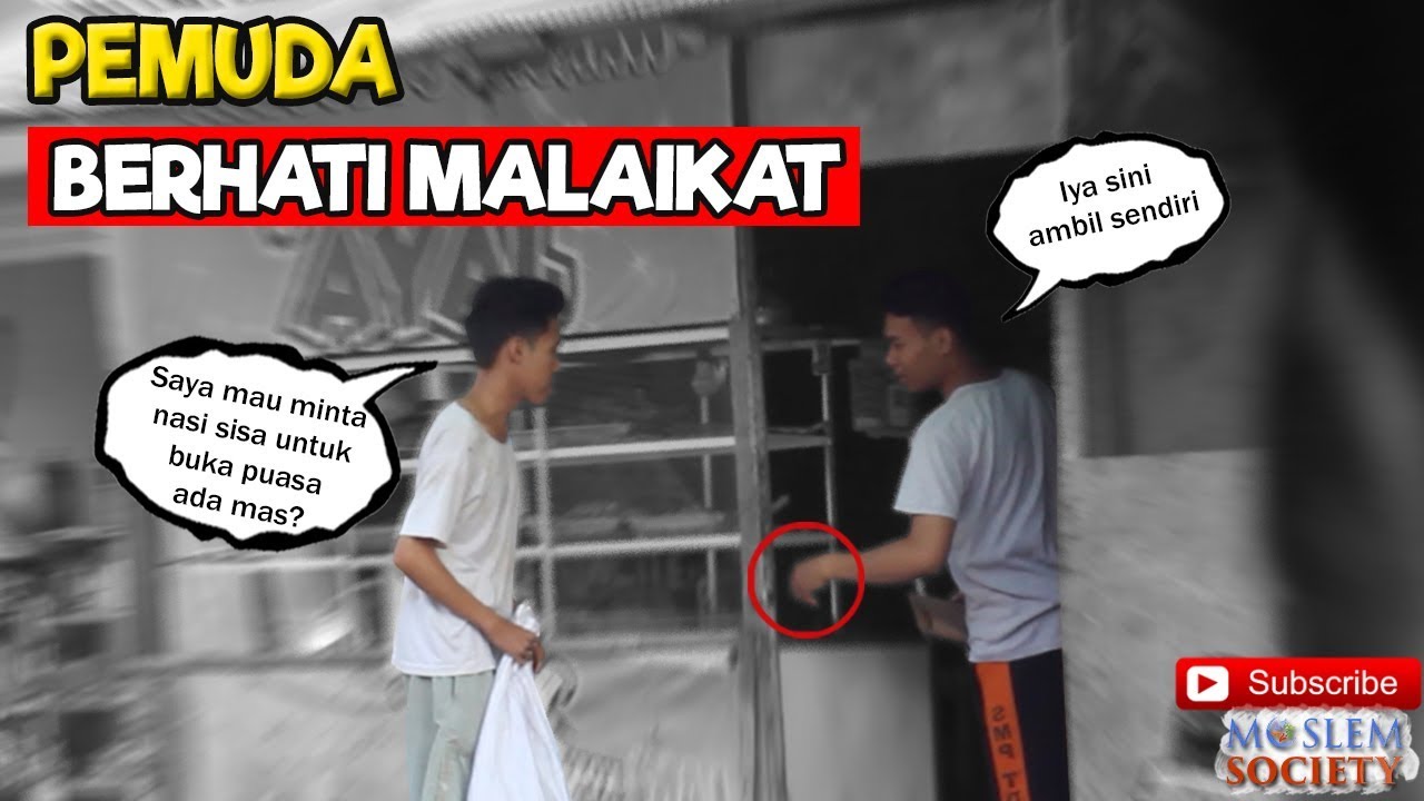 SOCIAL EXPERIMENT | Pemuda Berhati Malaikat Menolong Gembel Kelaparan