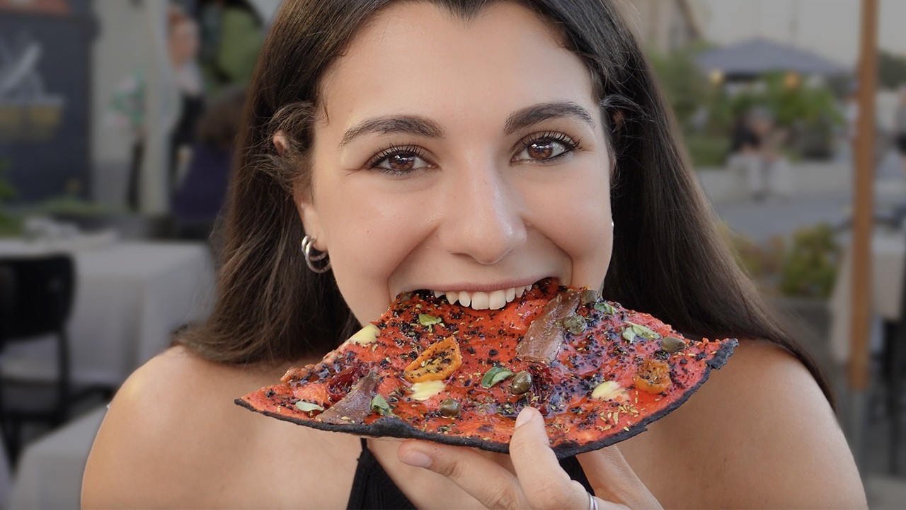 Una PIZZA romana LEGGENDARIA