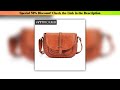 Exclusive Annmouler Vintage Shoulder Bag Pu Leather Crossbody 6 Colors Messenger Bag Ladies Handbag
