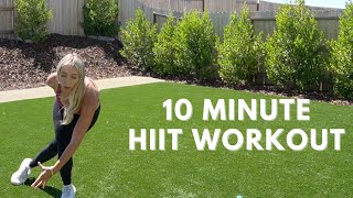 10 MINUTE HIIT WORKOUT