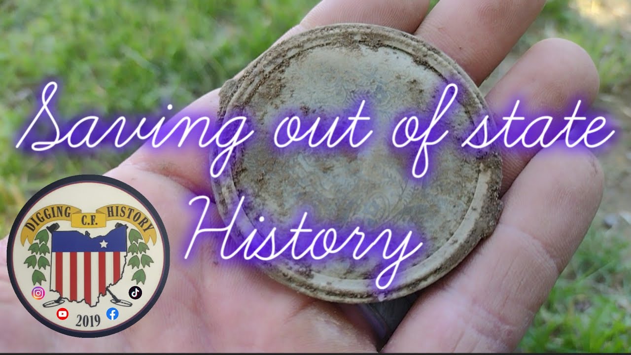 Our trip to Maryland/Pa. Metal detecting out of state and saving history. Equinox 800 Nokta Simplex