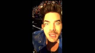 Adam Lambert - Facebook Live