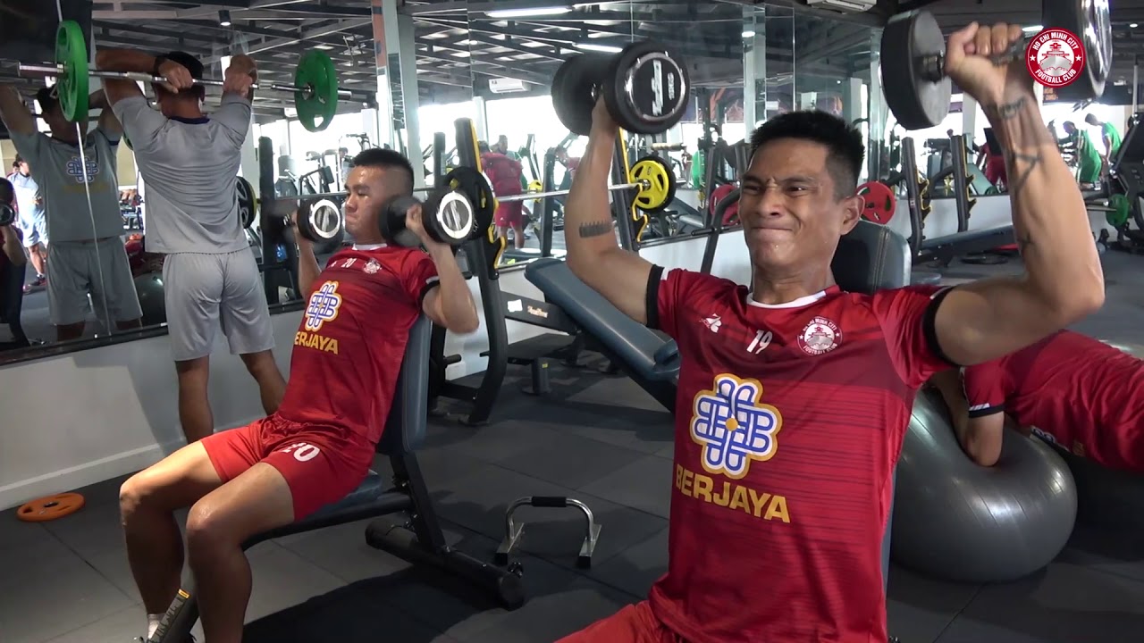 các phòng gym ở hà nội New 2022 HCMC F.C | CÙNG CÁC CHÀNG TRAI ĐI TẬP GYM