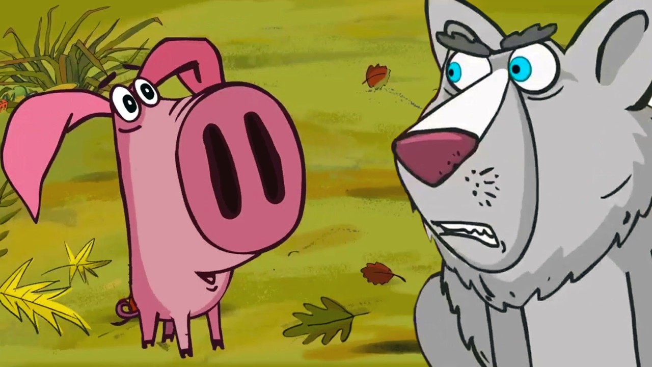 Волки 🐺🐺 Сборник мультфильмов Поросёнок 🐽 Смешные мультики для детей 💠 Гора самоцветов