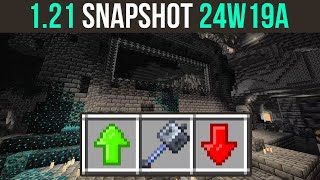 Minecraft 1.21 Snapshot 24W19A | New Creepy Cave Sounds & Mace Rebalancing