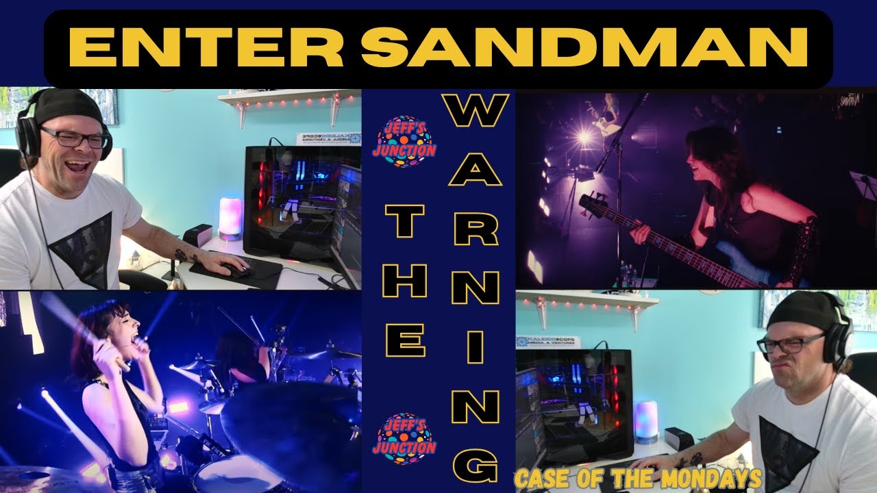 The Warning give Fresh look to Classic Metal in Enter Sandman (Metallica) | My Reaction!