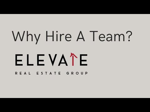 Why hire a real estate team?