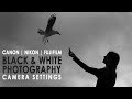 How to shoot Black & White with a Canon, Nikon or Fujifilm. Photography tips for beginners.
