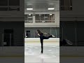 spin practice ❄️✨ #figureskating #iceskating #figureskater #iceskater #skating #olympics