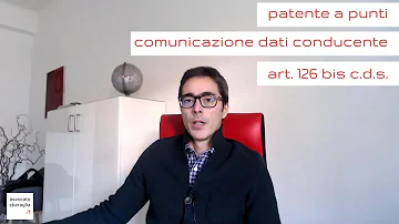 Come comunicare decurtazione punti patente?