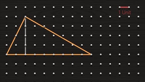 Finding areas in polygons by using Geoboard