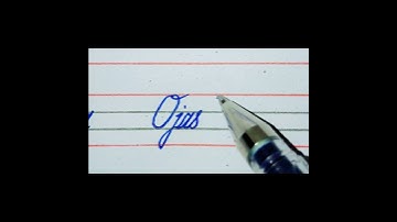 Name of Ojashwini write ✍️ in beautiful cursive style.||. Comment your name to write a name.