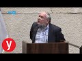 השר אמסלם: "בניגוד לשמאל, אנחנו הגונים"