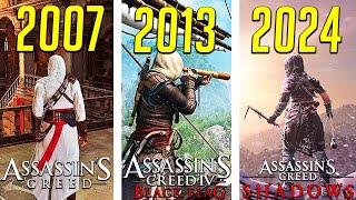 The Evolution of ASSASSIN'S CREED GAMES 2007-2024 & Beyond (2K/60FPS)