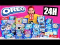 Je mange que des recettes oreo pendant 24h oreo supreme  huby