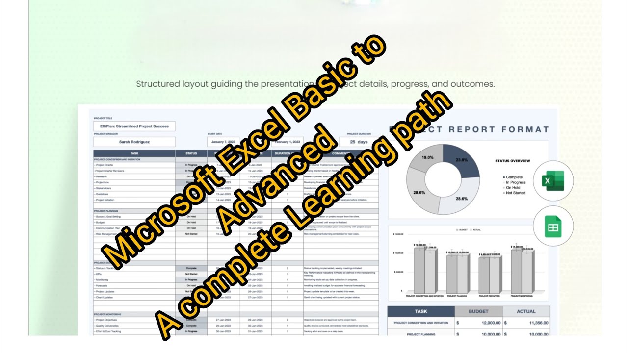 📊 Master Charts & Graphs in Excel | Easy Step by Step Tutorial - YouTube