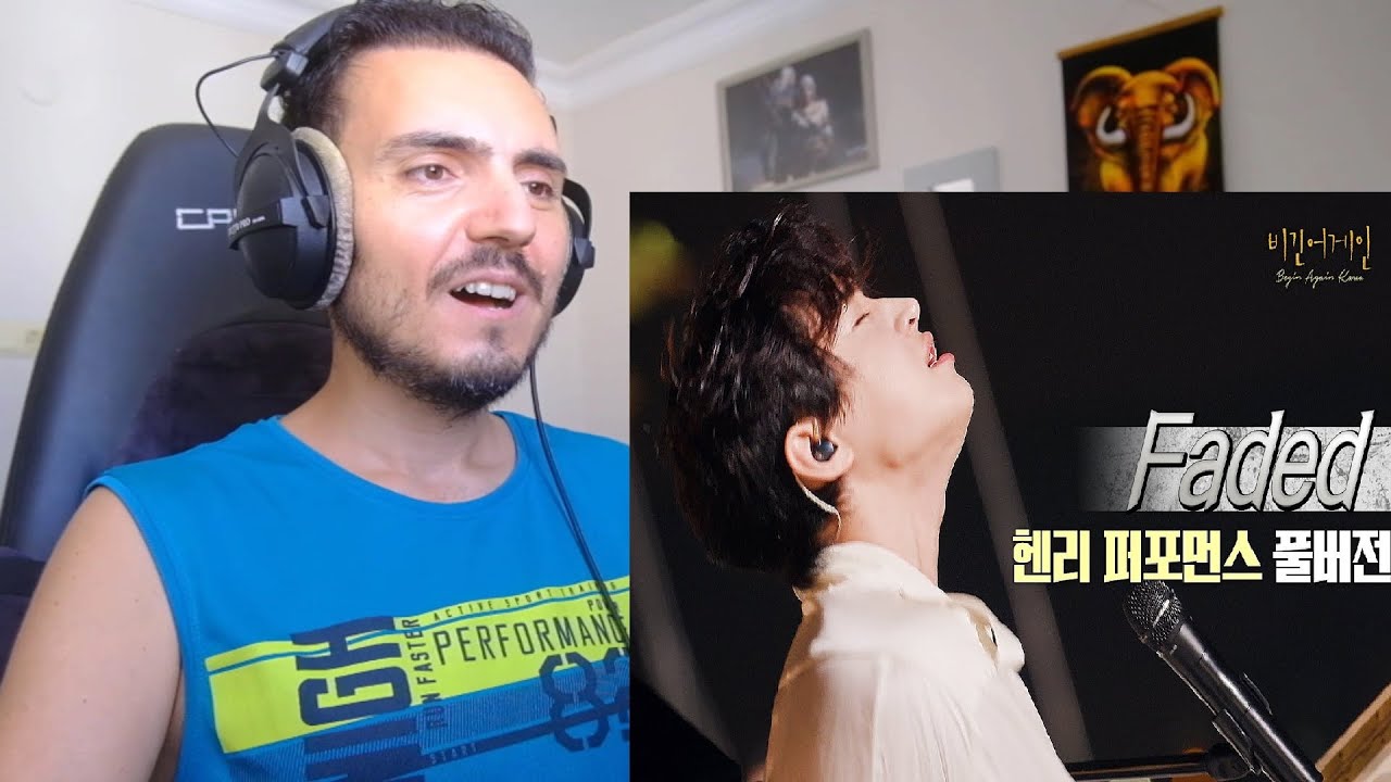 [퍼포먼스 Full.ver] 헨리(Henry) - Faded♬ (Guitar. 적재) Reaction