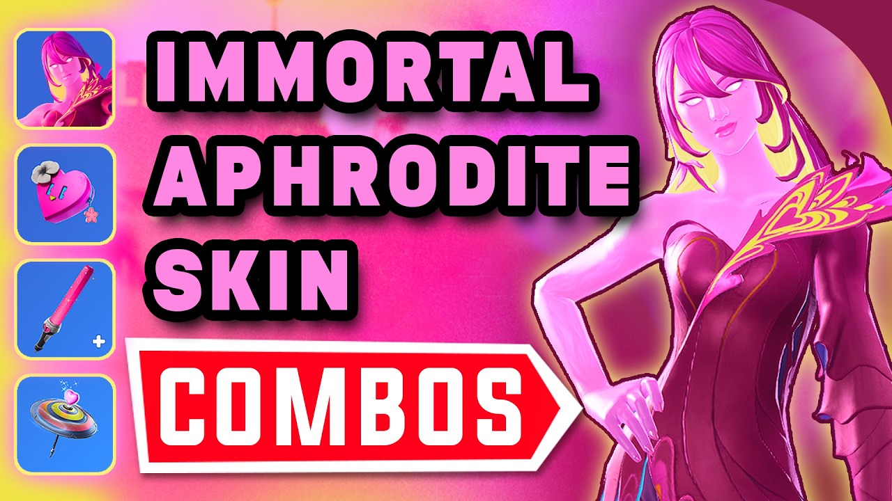 Best *IMMORTAL APHRODITE* Skin COMBOS with Gameplay
