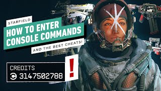 Starfield Cheats: How to Enter Console and Best Codes screenshot 3