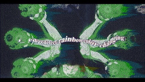s_edgedetect color chaning effect/ After effects amv tutorial