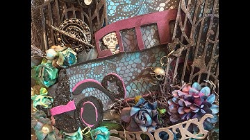 Mr  Chillingsworth 7x6 Mini Album re-make using Authentique