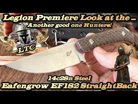 Legion Premiere Look at the Eafengrow EF182 Straight Back in 14c28n Steel
