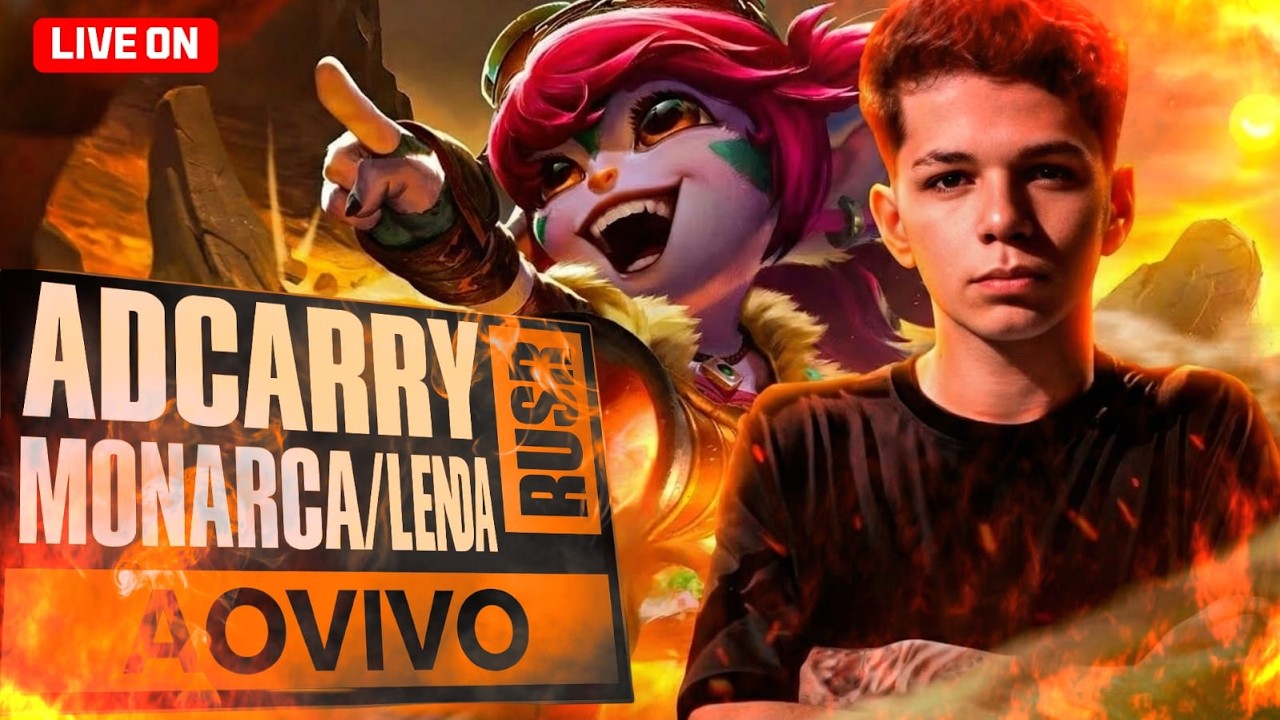 ⚡NFG Cauãboy - ADC RUSH 2 CONTA MONARCA  !pix !chute !yt !pick !duo !discord !grupo