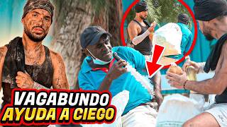 LE DI $2,250 A UN CIEGO EN LA PLAYA… Y NADIE ESPERABA ESTO