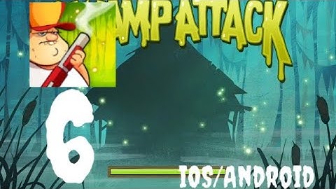 Swamp Attack - Gameplay Walkthrough Part 6 - Its Hard (iOS,Android)